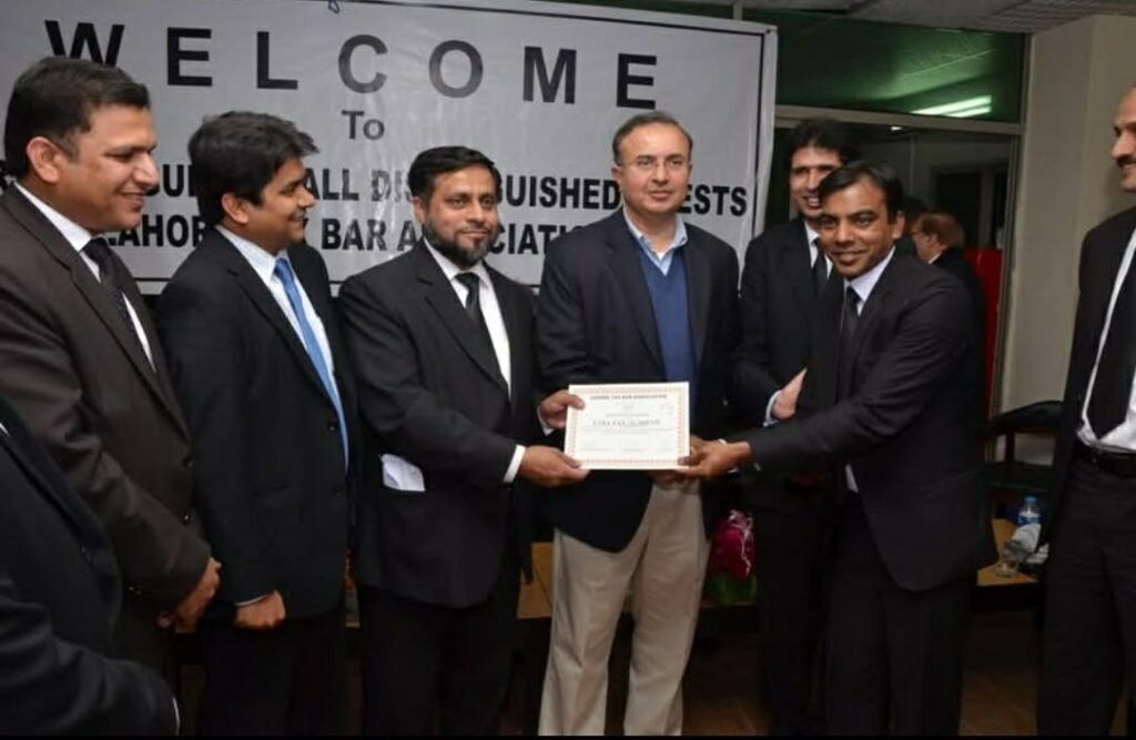 Picture of a winning award in Legal Services.