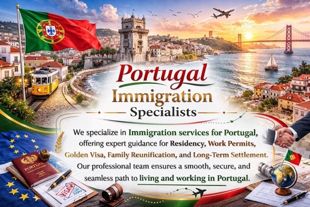 Picture of a Immigration Services post.